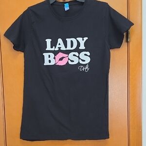 Lady Boss Black T-Shirt